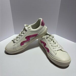 Blowfish White and Pink Sneakers for Casual Comfort
